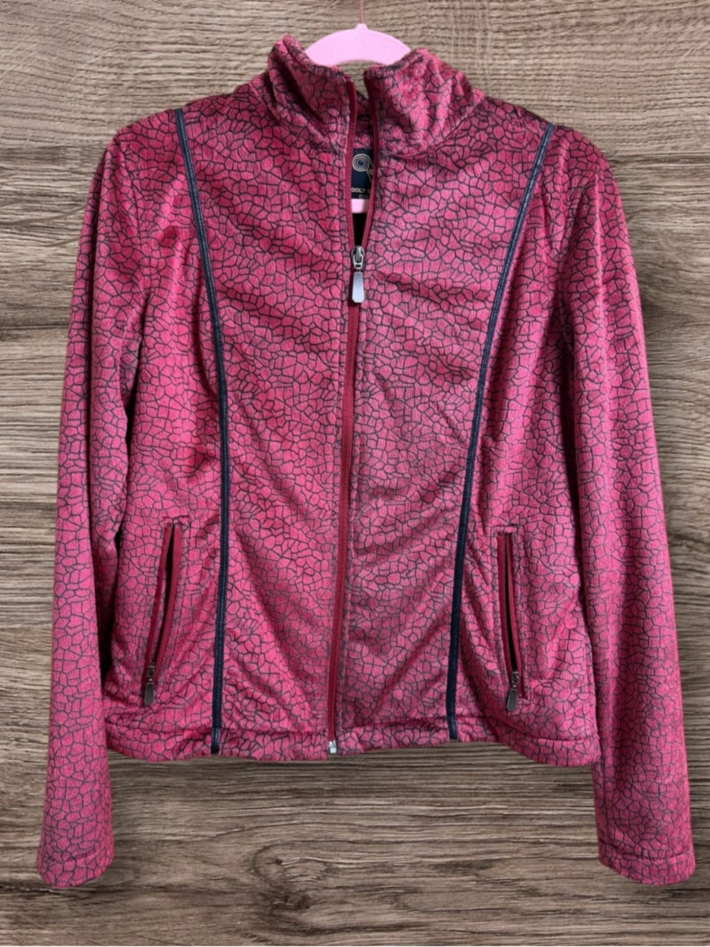 Wooly bully wear Colorado red fleece jacket. Medium.